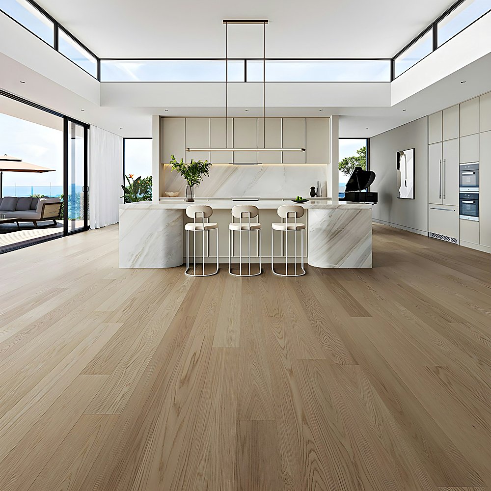 Coastal style kitchen designed by Next Level Design