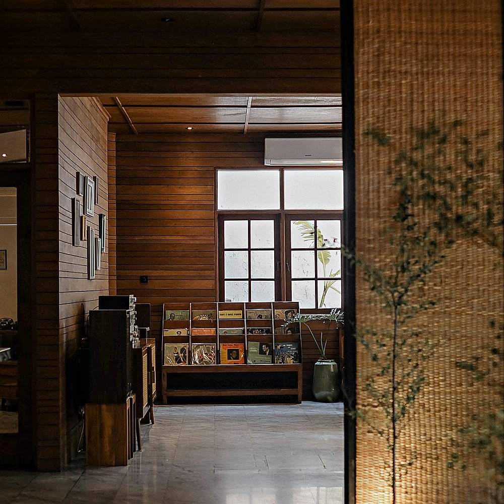 Japandi style entryway designed by Next Level Design